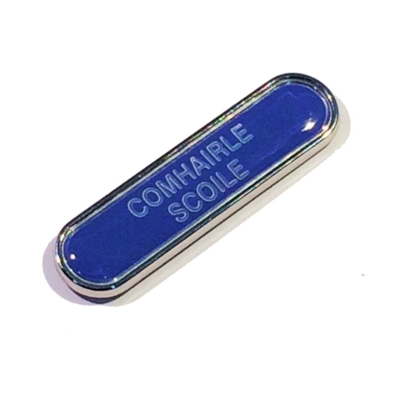 COMHAIRLE SCOILE bar badge